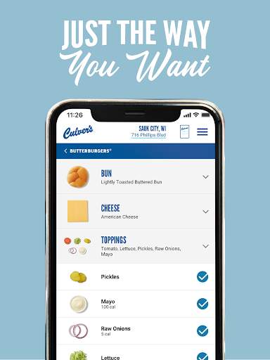 culvers screenshot