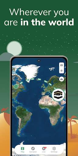qibla-finder-compass-100 screenshot