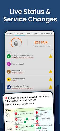 MyTransit NYC Subway & Bus MTA screenshot