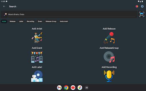 MusicBrainz screenshot
