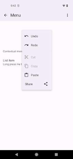 react-native-paper-example screenshot