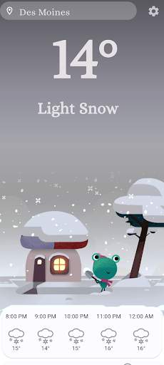 froggy-weather screenshot
