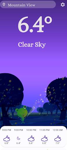 froggy-weather screenshot
