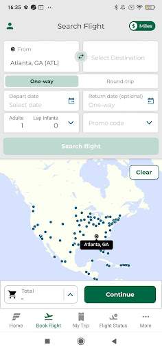 frontier-airlines screenshot