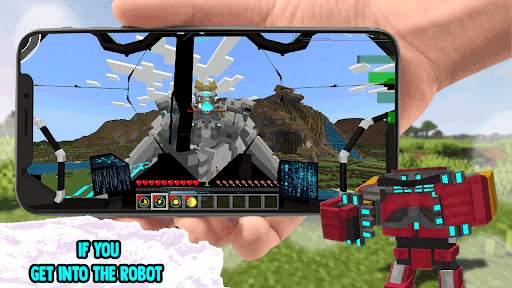 realistic-robot-mod-mcpe screenshot