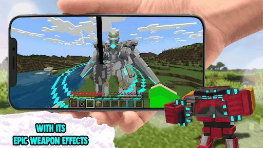 realistic-robot-mod-mcpe screenshot