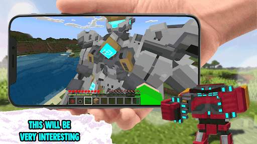 realistic-robot-mod-mcpe screenshot
