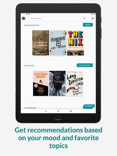 StoryGraph screenshot