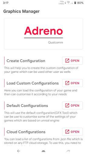 Graphics Manager : GFX Addon screenshot