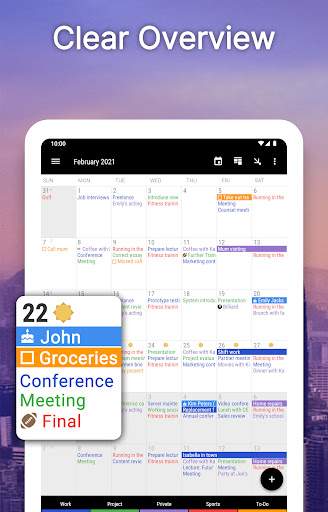 Business Calendar 2 Planner screenshot