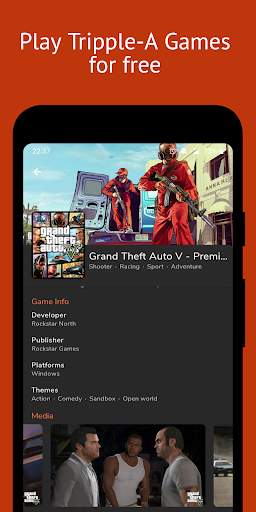 PC Games Radar for Epic Games, screenshot