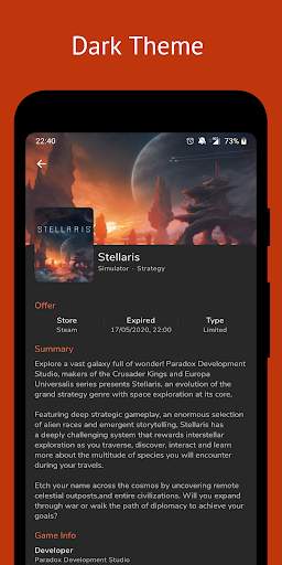 PC Games Radar for Epic Games, screenshot