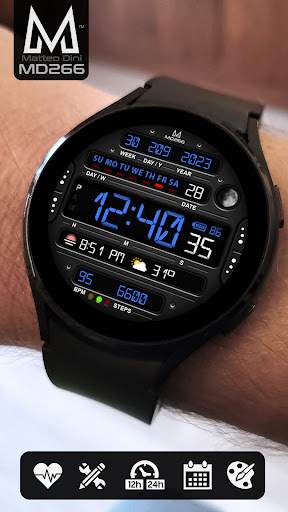 MD266 Classic Watch Face screenshot