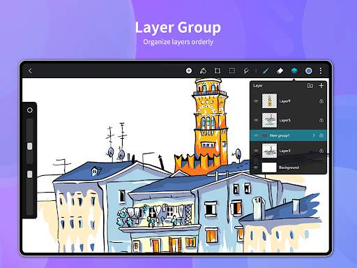 hipaint--sketch-draw-paint-it screenshot