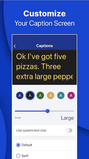 InnoCaption Live Call Captions screenshot