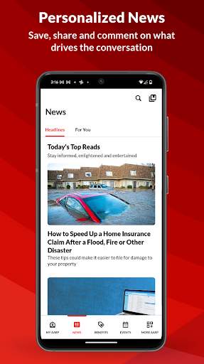 AARP Now screenshot