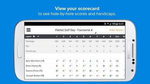 golf-genius screenshot