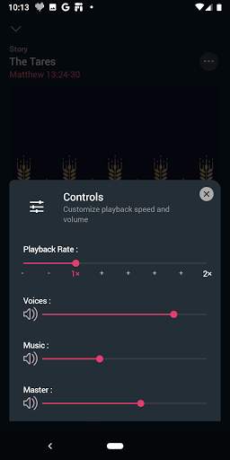 Dwell: Audio Bible screenshot