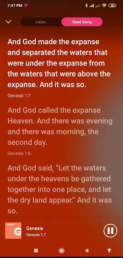 Dwell: Audio Bible screenshot