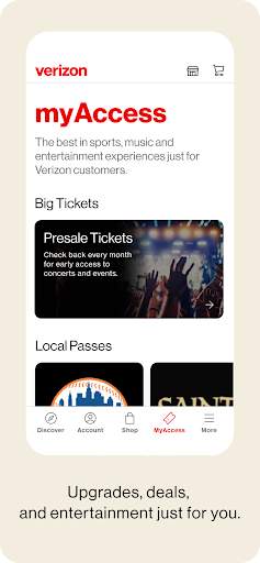 my-verizon screenshot