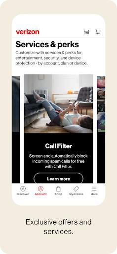 my-verizon screenshot