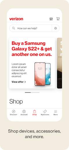 my-verizon screenshot