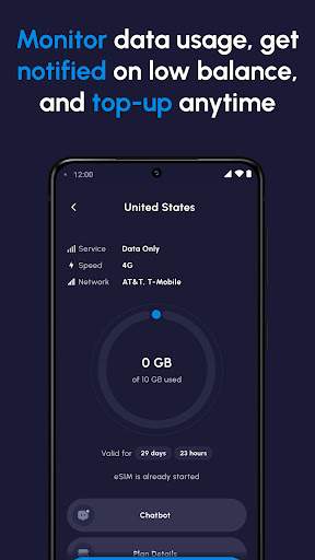 nomad-esim-prepaid-data-plan screenshot
