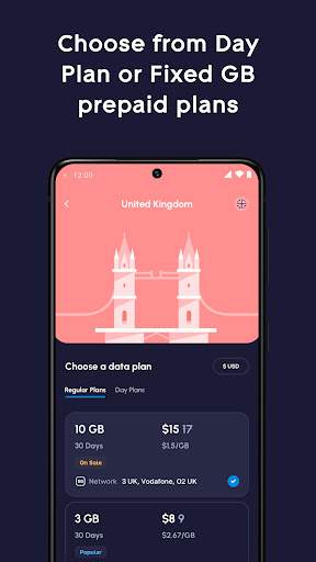 nomad-esim-prepaid-data-plan screenshot