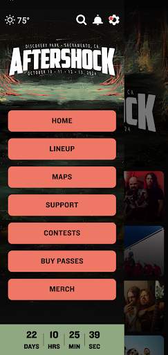 Aftershock Festival screenshot