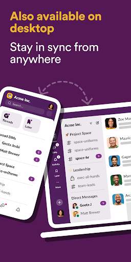 slack screenshot