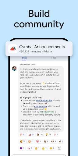 Google Chat screenshot