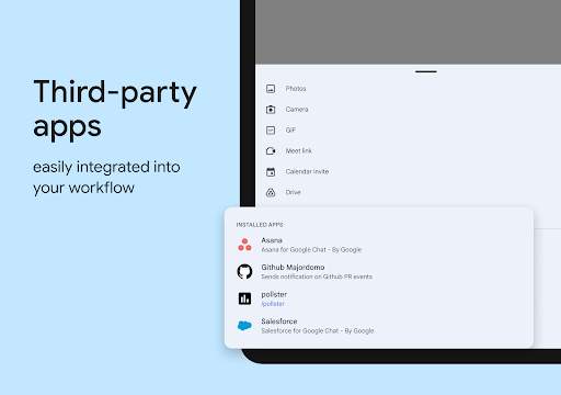 Google Chat screenshot