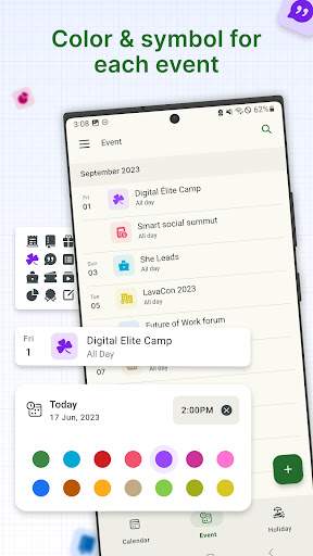 Holiday Calendar screenshot