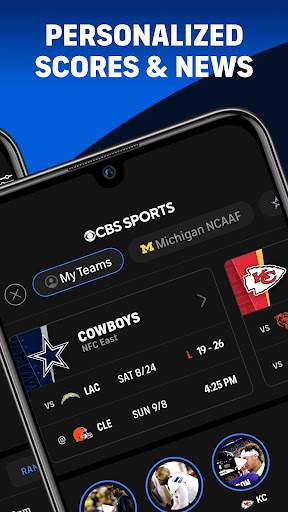 CBS Sports App: Scores & News screenshot