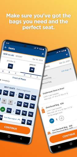 Sun Country Airlines screenshot