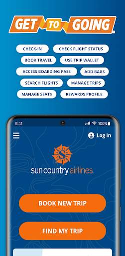 Sun Country Airlines screenshot