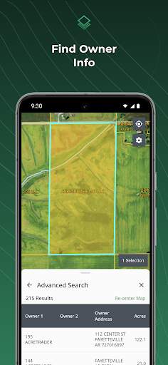 acres-land-data-parcel-maps screenshot
