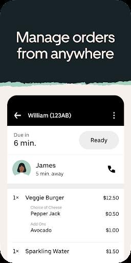 Uber Eats Orders screenshot