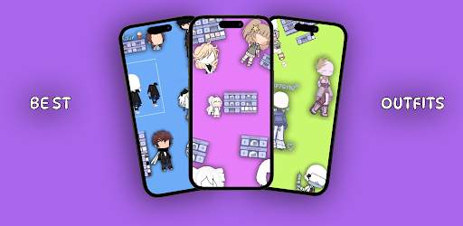 Gacha Outfits and Hairstyles screenshot