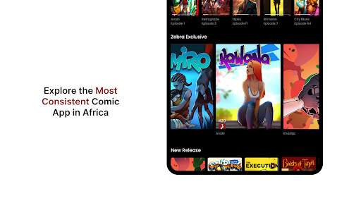 Zebra Comics: Webtoons & Manga screenshot