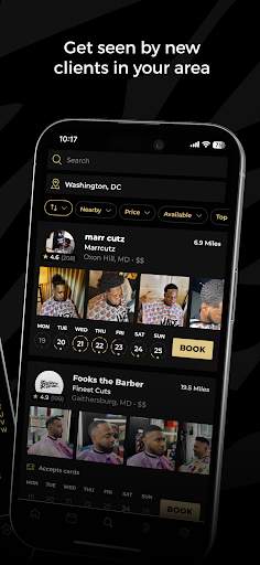 theCut: Find Barbers Anywhere screenshot
