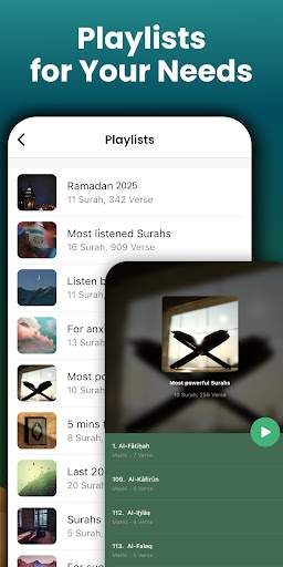 Quran 360: English, Audio screenshot