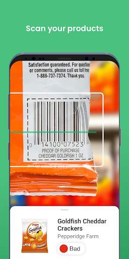 Yuka - Food & Cosmetic Scanner screenshot