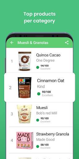 Yuka - Food & Cosmetic Scanner screenshot