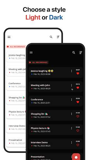 voice-recorder screenshot