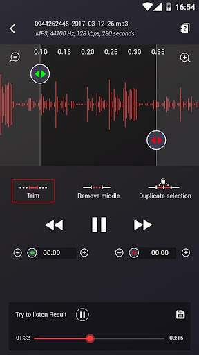 voice-recorder screenshot