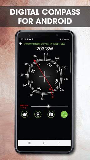 Digital Compass for Android screenshot