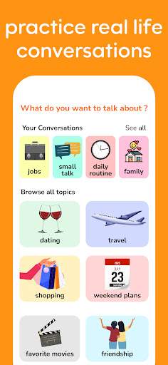 Speak & Learn English: Learna screenshot