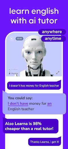 Speak & Learn English: Learna screenshot