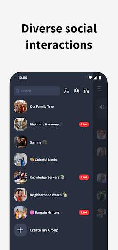 Fambase: Live & Group Chat screenshot